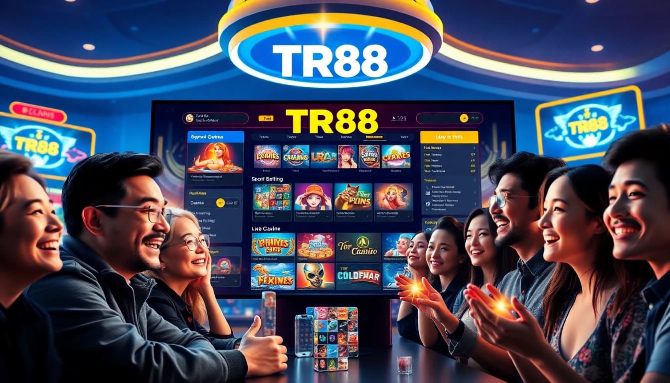 Thrilling gaming experience on TR88, Vietnam's leading online gambling platform showcasing diverse games.