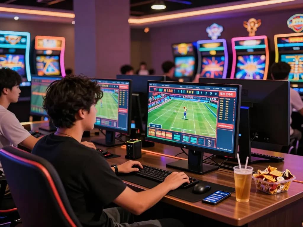 Engaging online gaming experience at 32win in a modern digital casino setting.