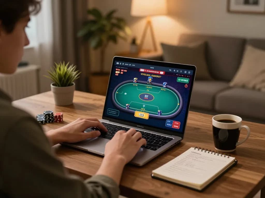 Engaging in soi keo strategies during a home online poker gaming session