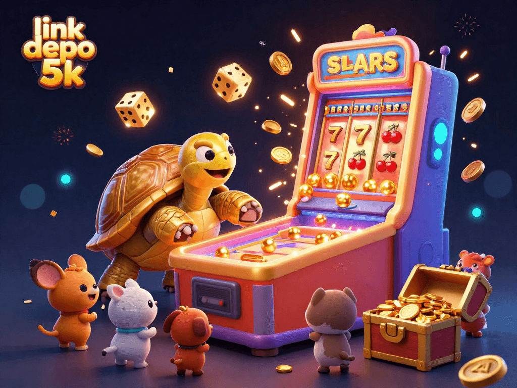 Experience thrilling excitement with link depo 5k, featuring a jackpot explosion and dynamic gaming elements.