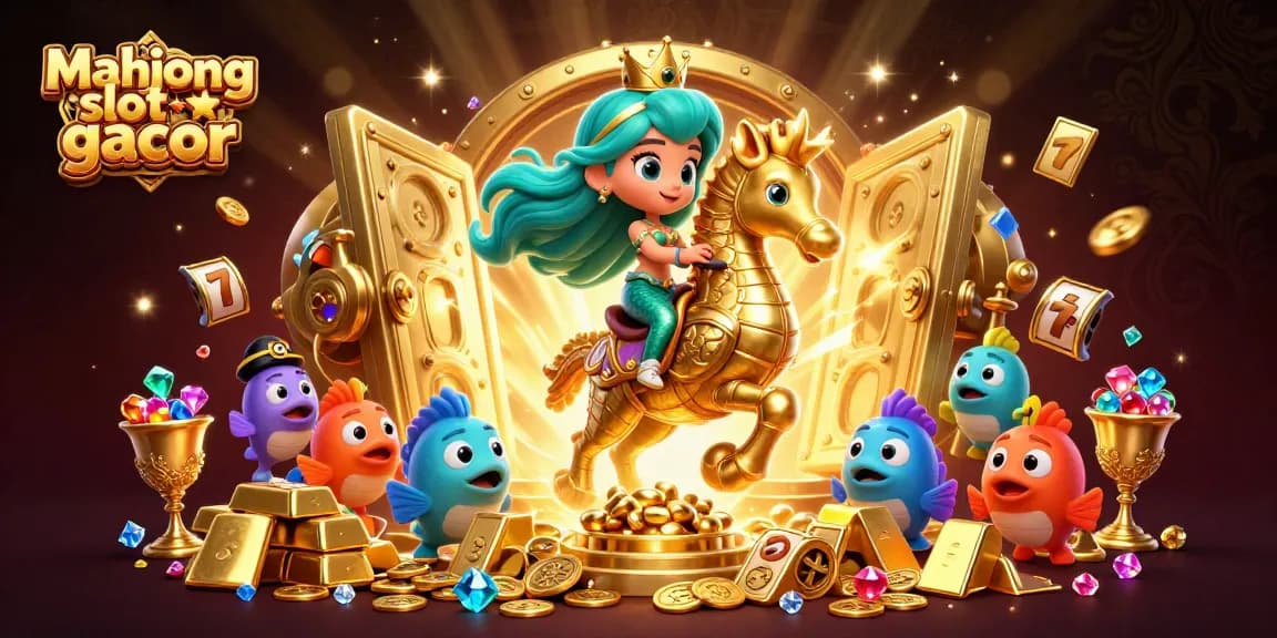 Engage in exciting gameplay with mahjong slot gacor while exploring treasures and vibrant characters in this dynamic scene.