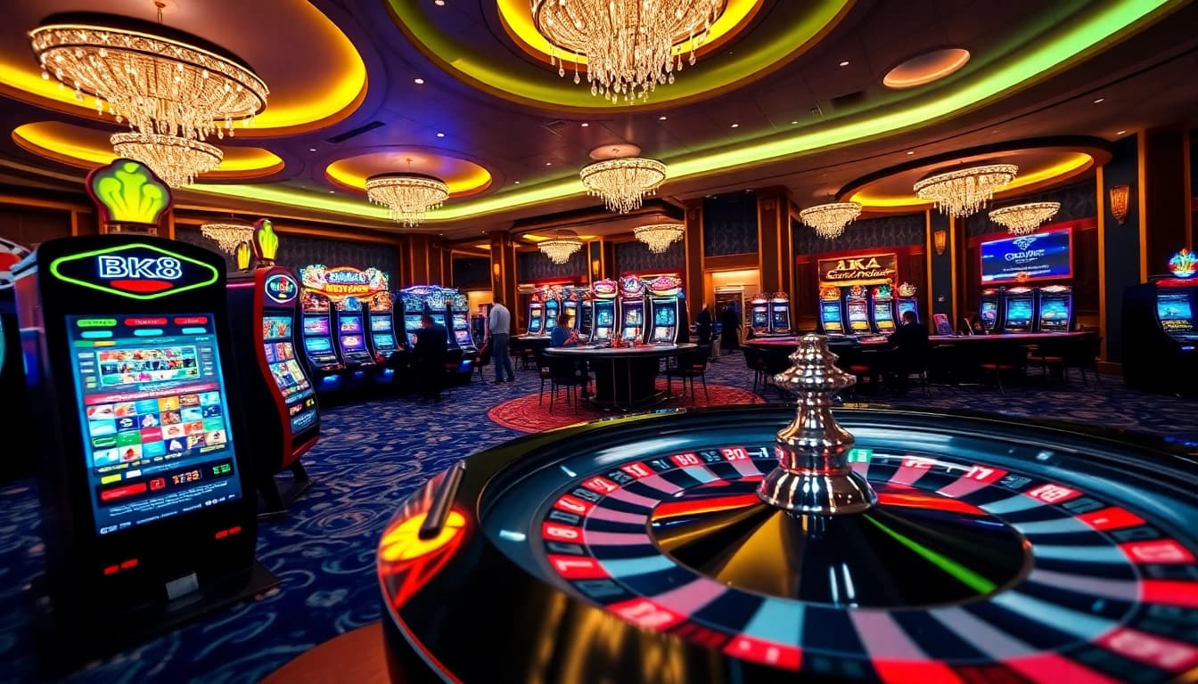 Experience the thrill of BK8 with exciting casino games and vibrant activities.
