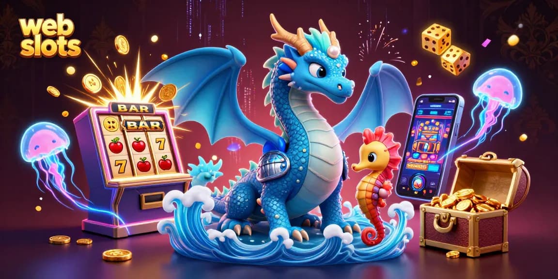Spin the reels for exciting web slots experience with vibrant 3D characters and jackpot visuals.
