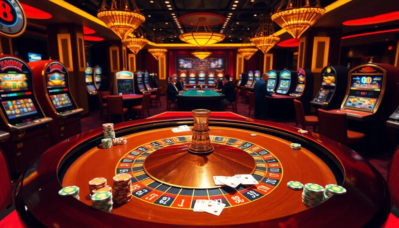 Experience the thrill of luck8 with engaging roulette games and vibrant casino flair.