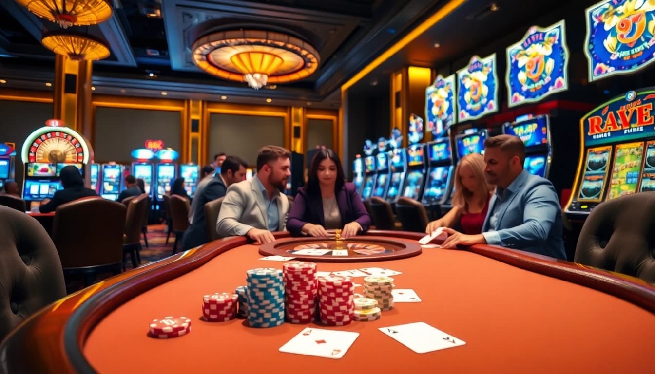 Engage with the excitement of 88xx at a luxurious casino poker table filled with vibrant chips and cards.