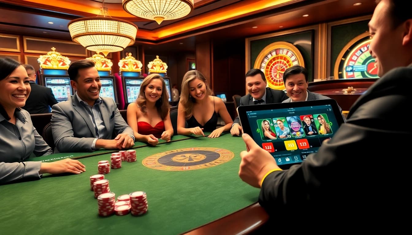 Experience the thrill of gaming at https://sunwin.tube/ with vibrant casino tables and exciting players.