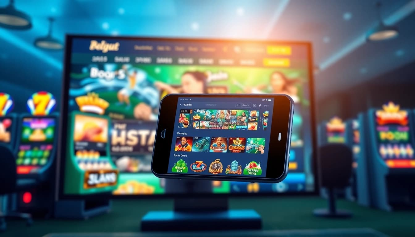 8s online betting platform interface showcasing dynamic games and user-friendly layout