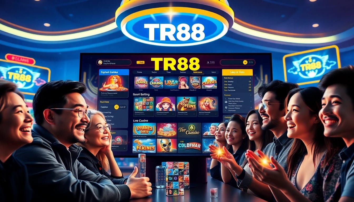 Thrilling gaming experience on TR88, Vietnam's leading online gambling platform showcasing diverse games.