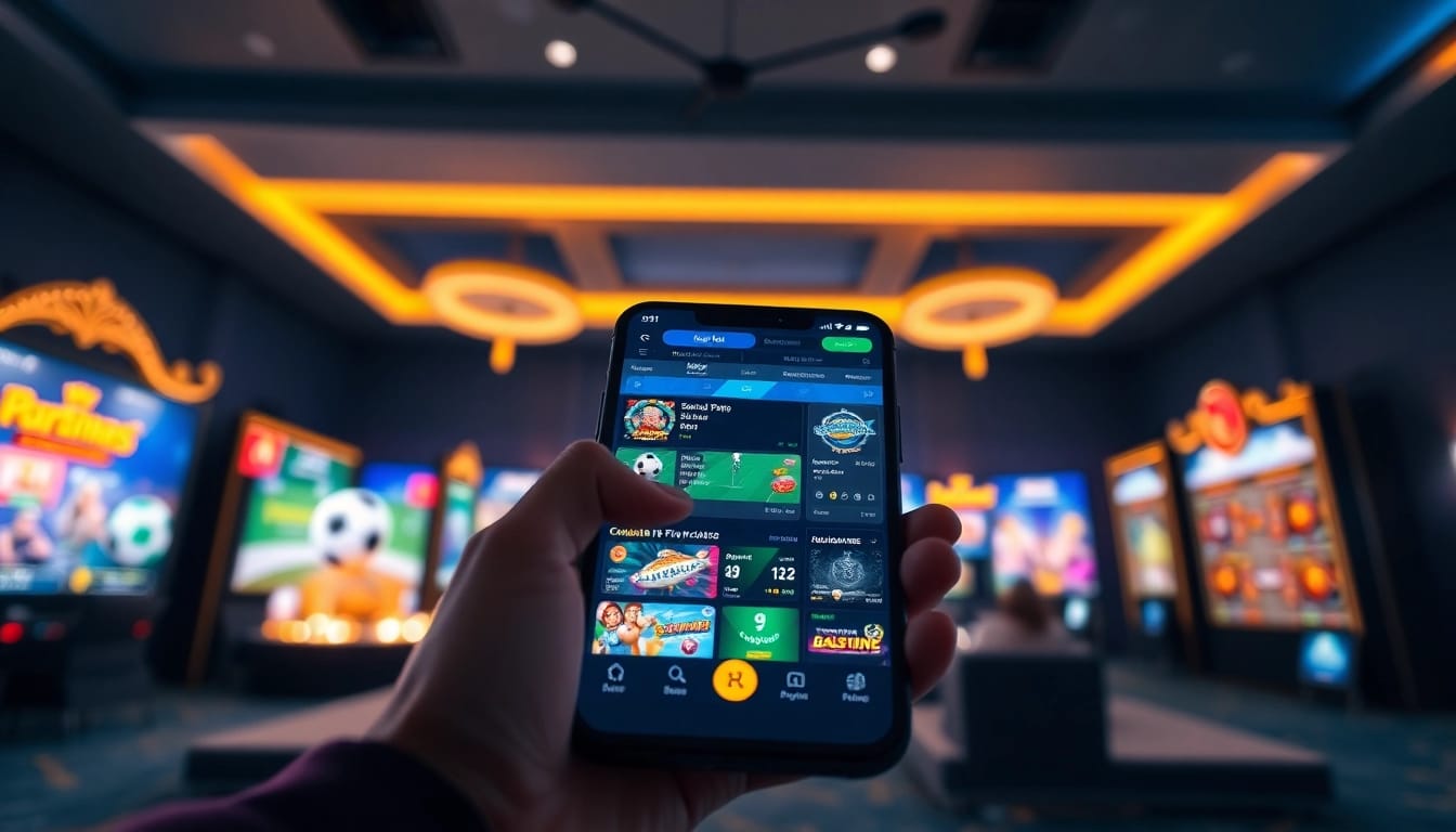 Dynamic online betting experience at 88vv showcasing vibrant game visuals