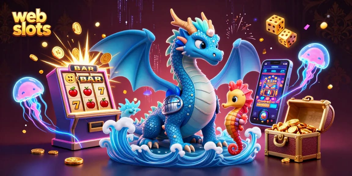 Spin the reels for exciting web slots experience with vibrant 3D characters and jackpot visuals.