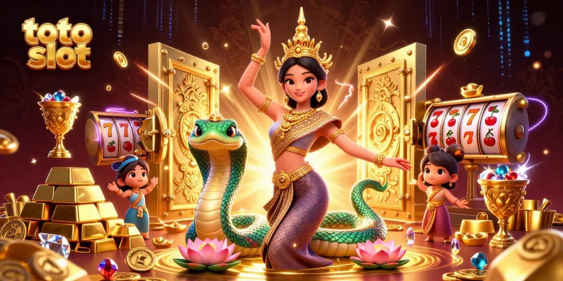 Rasakan kegembiraan toto slot dengan ilustrasi 3D yang menakjubkan dari unsur tradisional Thailand.