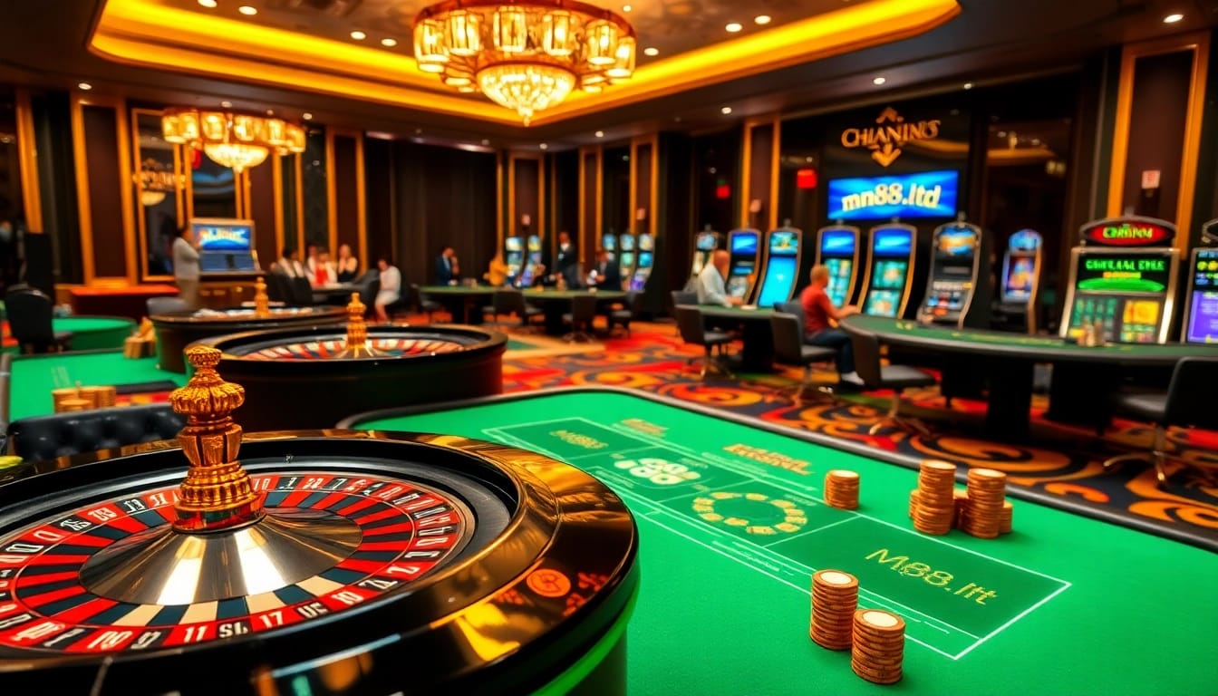 Experience the thrill of mn88.ltd with vibrant casino tables and online betting excitement.