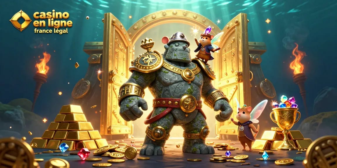 Vivez une action de jeu palpitante au casino en ligne France légal avec des personnages magiques et des trésors.