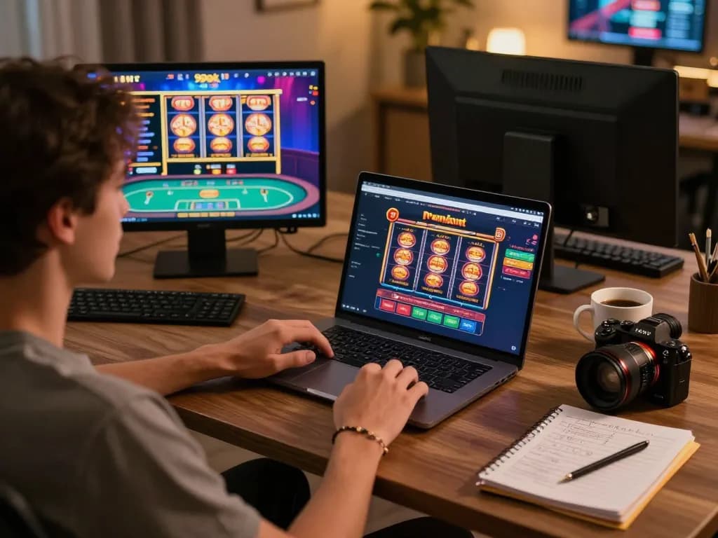 Experience online gaming strategies with 99ok in a cozy and engaging setup at home