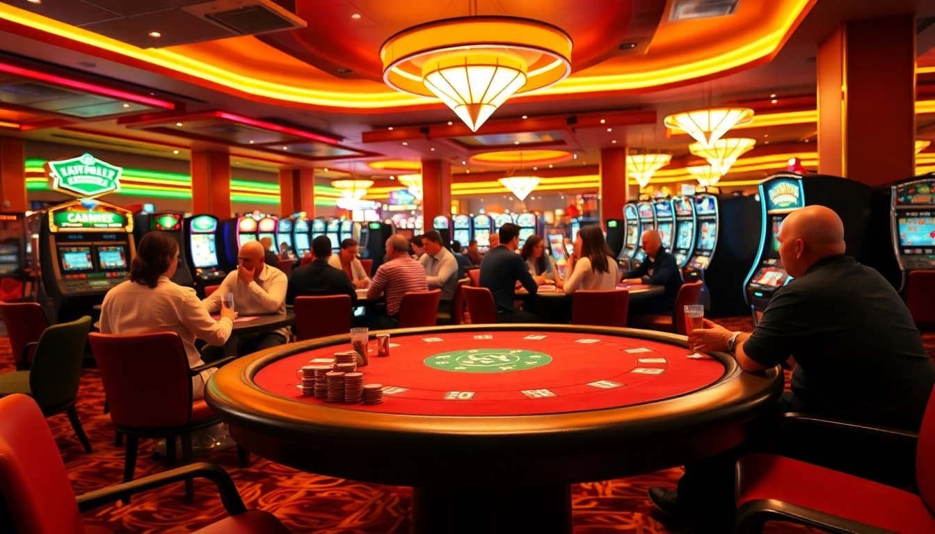 Engage in lively discussions at a gambling forum showcasing exciting casino games.