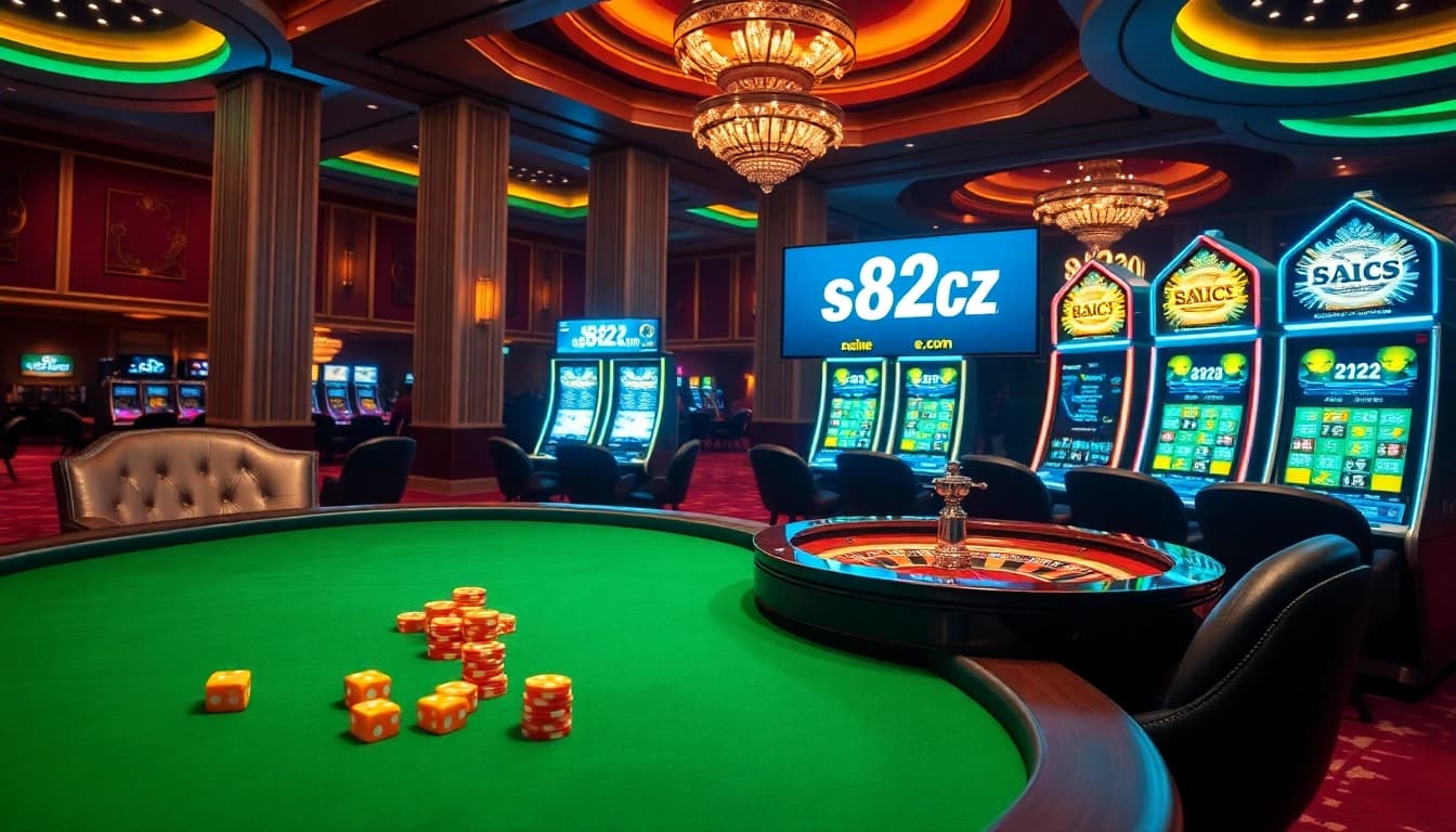 Experience the luxury of high-stakes gambling at s8cz.com with vibrant games and stunning visuals.