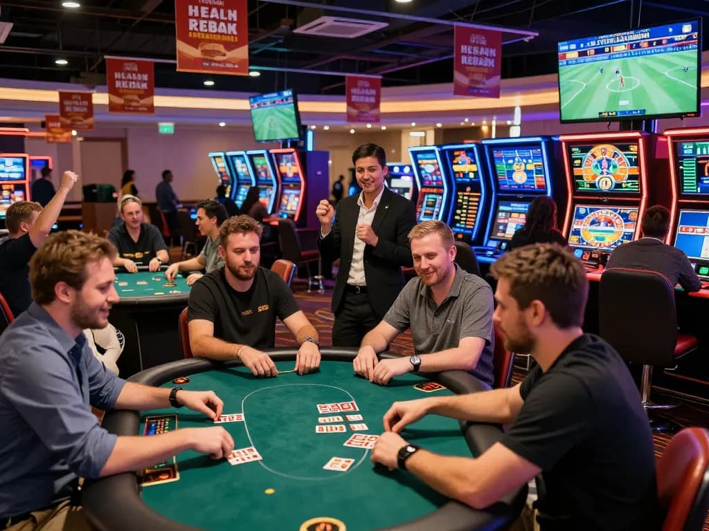 Experience the thrill of gaming at 33WIN with vibrant casino activities and promotions.