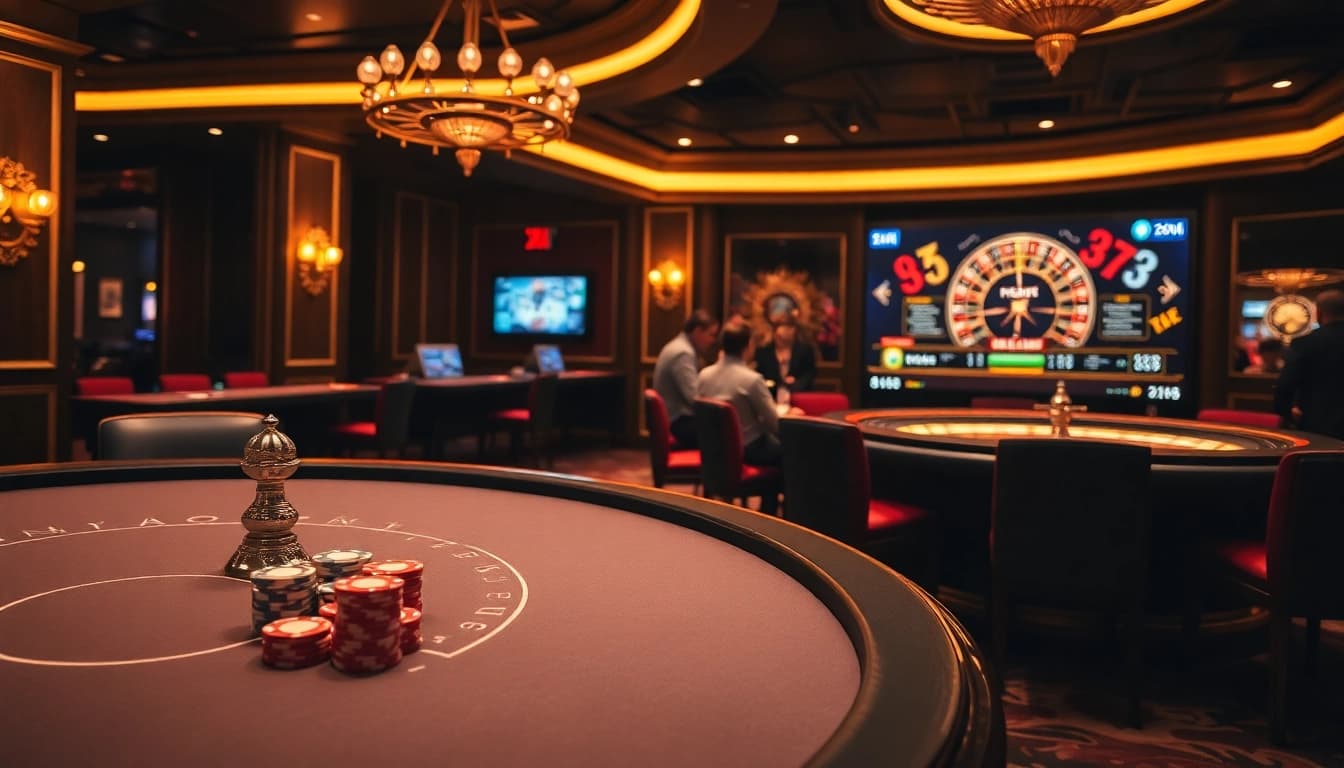 Experience B52 CLUB with thrilling gambling activities at a luxury casino.
