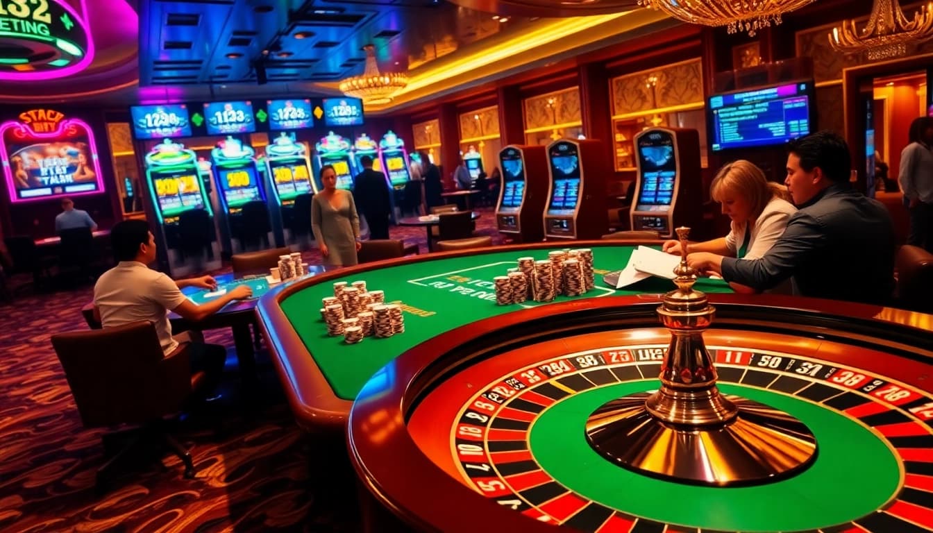 Experience the thrills of gaming at 123b.ing with vibrant casino action and high-stakes excitement.