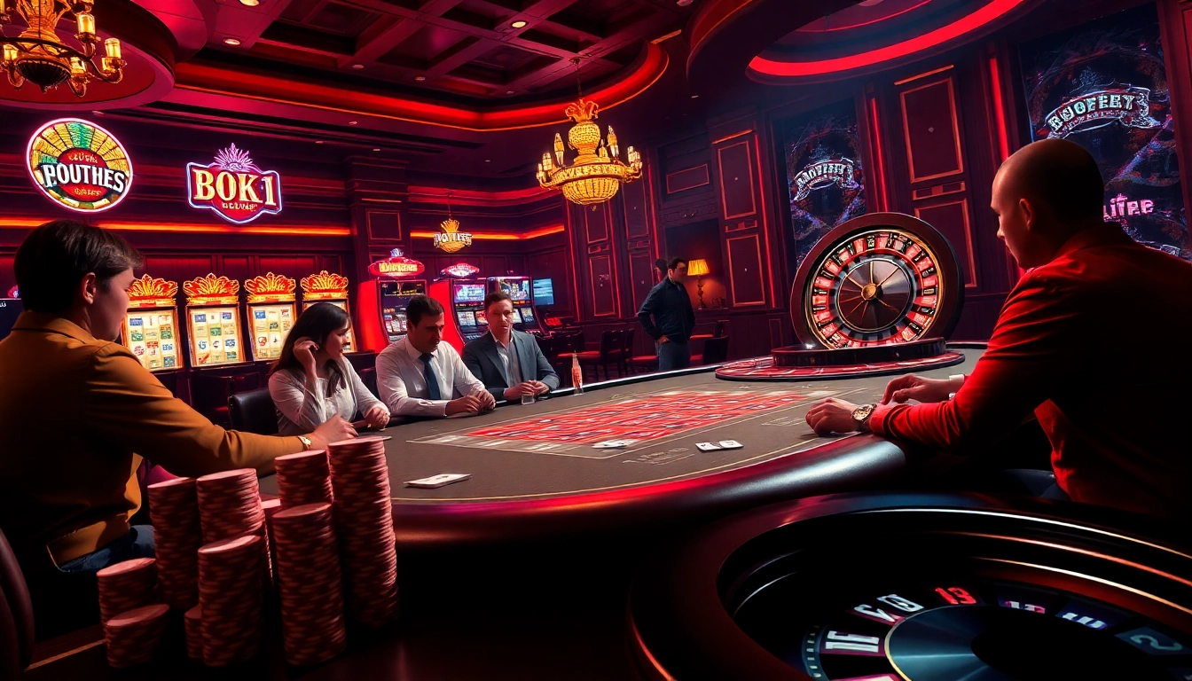 Engage in a thrilling game of poker at a luxurious casino featuring BDTK1 elements.