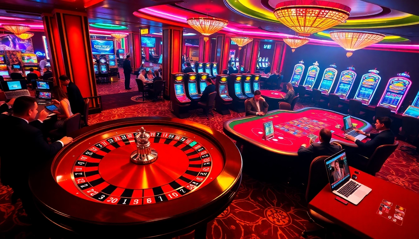 Winning big at https://oxbet.channel/ with excitement at a vibrant casino table scene.