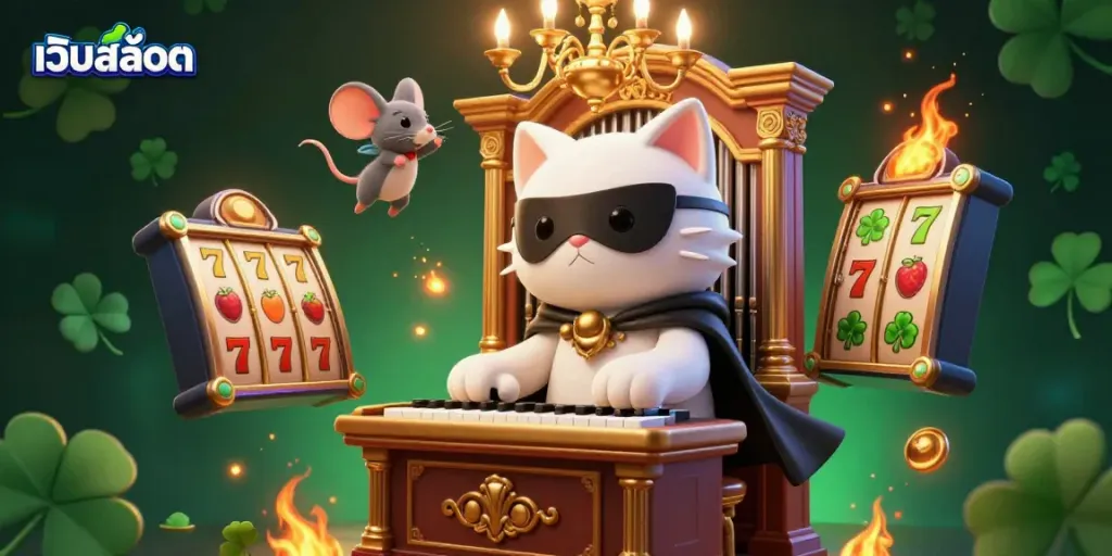 เกมสล็อต เว็บสล็อต มีอารมณ์ น่าเล่นในคาสิโน การ์ตูนสไตล์ 3D