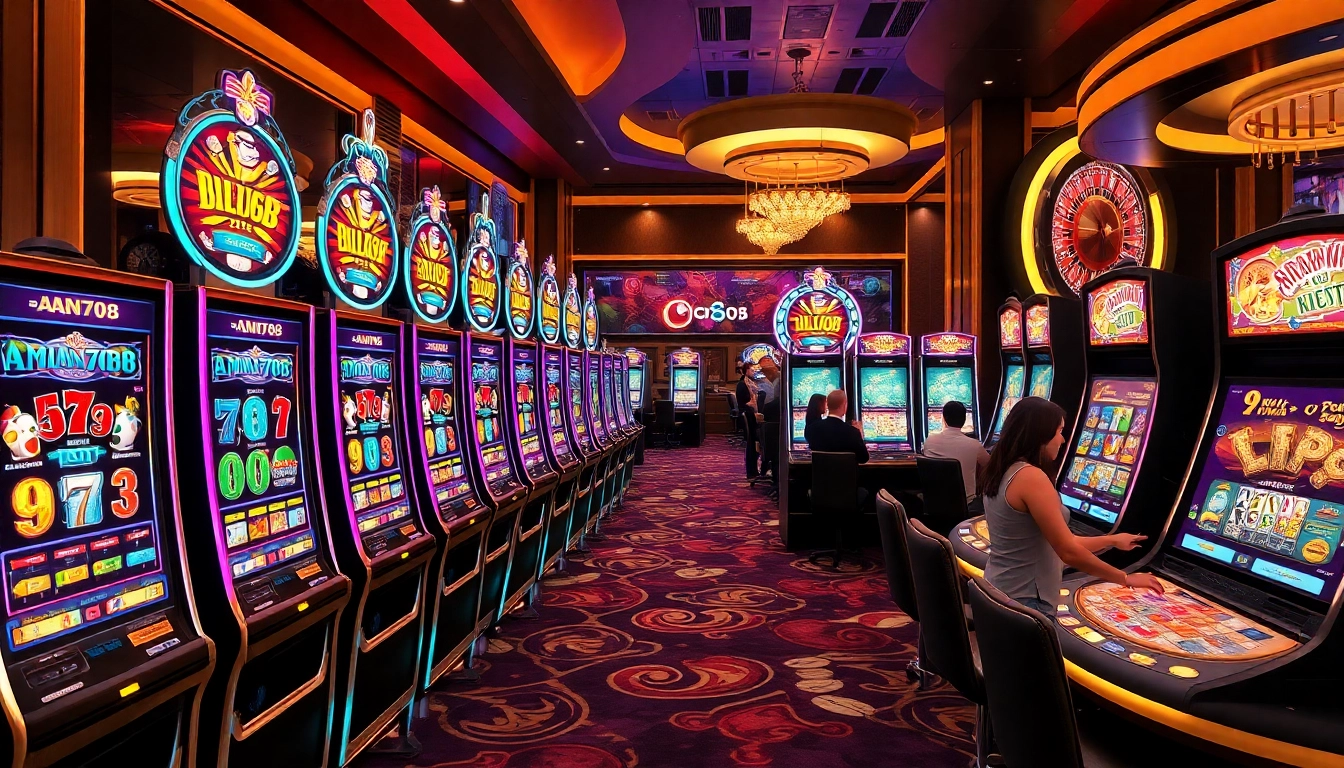Rasakan sensasi slot gacor aman788 dengan mesin slot yang hidup dan suasana kasino.