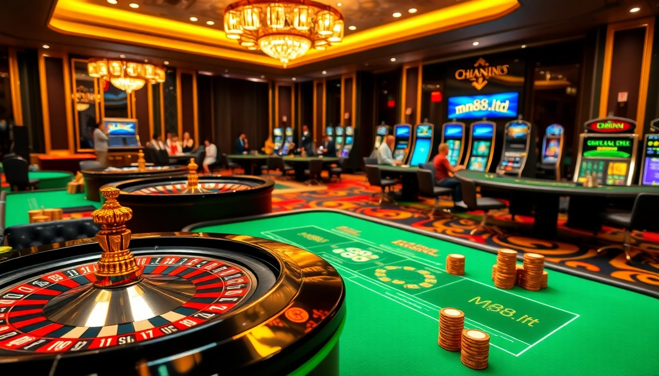 Experience the thrill of mn88.ltd with vibrant casino tables and online betting excitement.