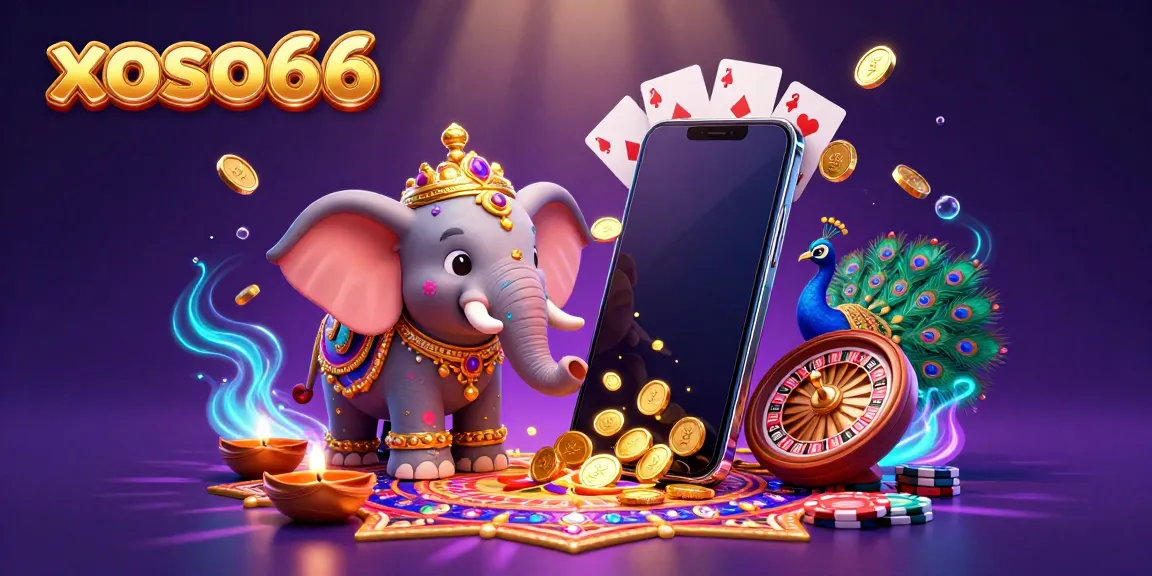 Experience the thrilling excitement of xoso66 with vibrant games and festive elements in a rich visual display.
