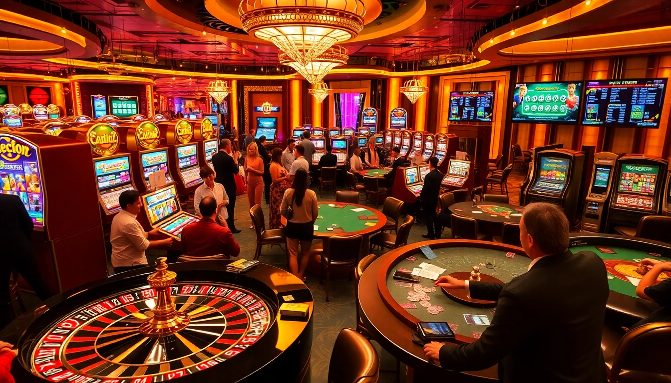 Experience the thrill of asupanjitu with players winning big at luxurious casino tables.