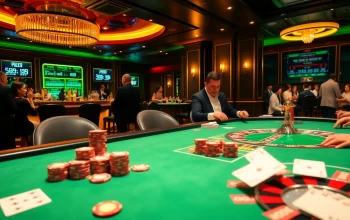 Engaged players at a poker table showcasing hidden wiki-related gambling excitement and strategy.