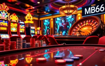 Two players strategizing at the poker table while enjoying thrilling gameplay at MB66 Casino.