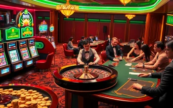 MM88 players celebrate their wins at an exciting casino table game, showcasing a vibrant atmosphere.
