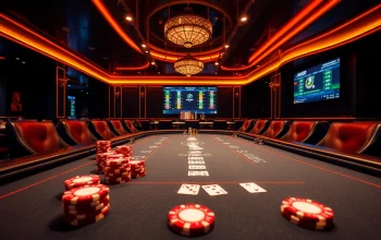 Engage with live football betting and results on kqbd at this elegant casino table setting.