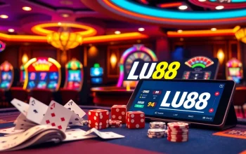 Experience high-stakes gaming with LU88's exciting betting options and digital interface.