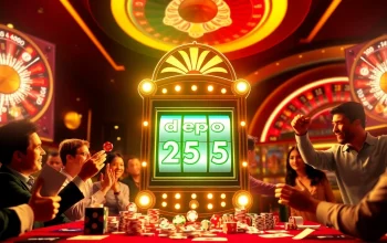Experience the thrill of winning with slot depo 25 bonus 25 at a vibrant casino scene.