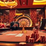 Experience thrilling gameplay at fun79.com with vibrant casino visuals featuring poker and slot machines.