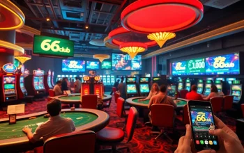 Experience the excitement of 66club's online gaming environment with vibrant casino elements and engaging players.