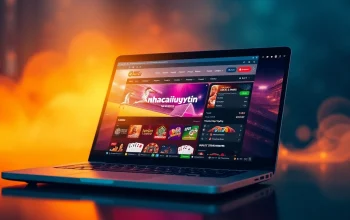 Engaging nhacaiuytin online betting platform interface showcasing various gaming options.