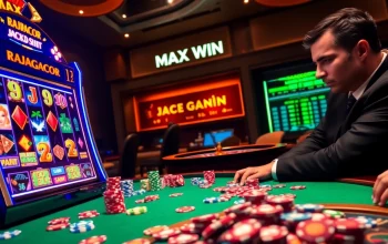 Experience RAJAGACOR with thrilling slot action featuring vibrant colors and expert gamblers.