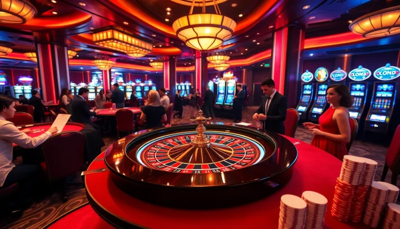 Players engaging with the roulette table at GK88LIVE.IT.COM casino atmosphere.